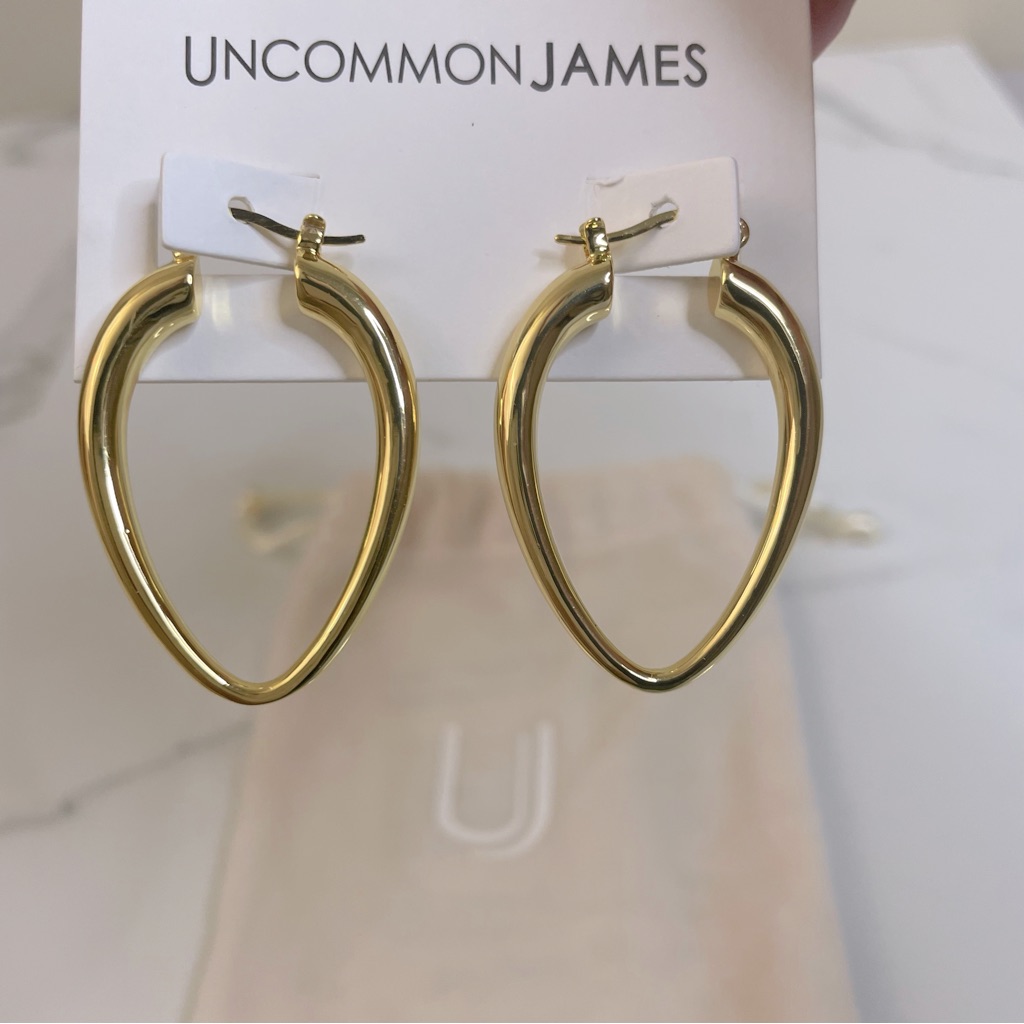 Uncommon James Oval Hoop Earrings